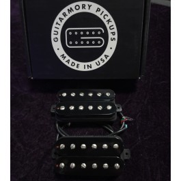 Guitarmory Pickups Minute Man 6-String Set Open Coil Black