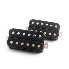 Bare Knuckle "Brute Force" 6 String Humbucker Pickup Set (Open-Coil Black, 53mm) - Boot Camp Series
