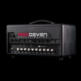RedSeven Duality 50w Red Stealth 6L6 Tube Amplifier Head