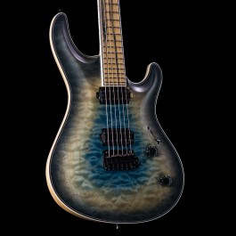 Mayones Regius Core V24 6-String - 5A Quilted Maple, Pale Moon Ebony Fingerboard, Galaxy Eye Blue Satin (Pre-Owned / Mint)