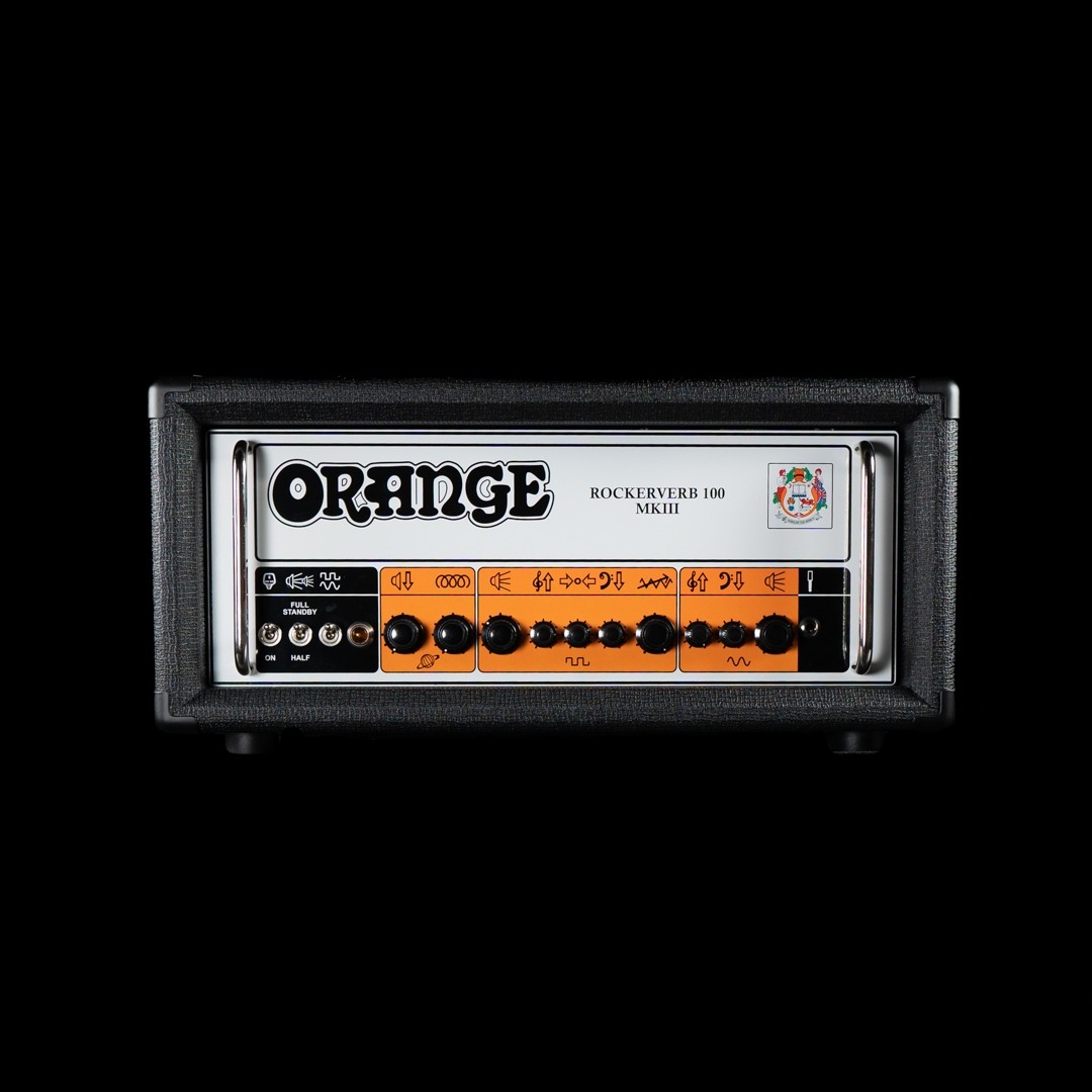 Orange Rockerverb 100 MK III 100W Tube Amplifier Head Black Tolex 