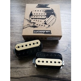 Lundgren Black Heaven 6-String Pickup Set (Zebra)