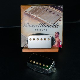 Bare Knuckle Abraxas 6-String Calibrated Pickup Set (Nickel Covers w/ Gold Screws)
