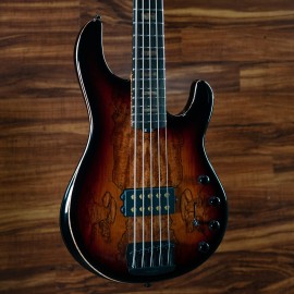 Music Man 35th Anniversary StingRay 5-String Bass Limited Edition Spalted Sunburst
