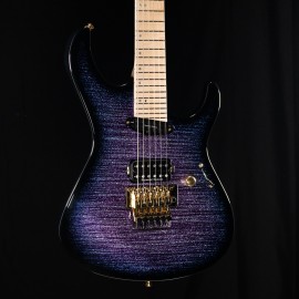 ESP Custom Shop Maverick - Purple Glitter Storm, Gold Hardware, Ebony Fingerboard