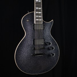 ESP USA Eclipse - Black Sparkle, EMG 81-X/85-X Pickups, Stainless Steel Frets