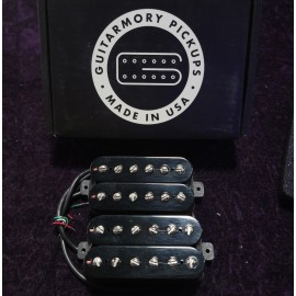 Guitarmory Pickups Foxbat 6-String Set Open Coil Black