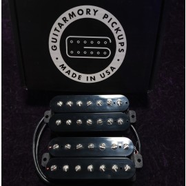 Guitarmory Pickups Foxbat 7-String Set Open Coil Black