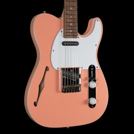 G&L USA ASAT Classic Semi-Hollow in Sunset Coral