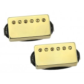 Bare Knuckle "True Grit" 6 String Humbucker Pickup Set (Gold Covered) - Boot Camp Series