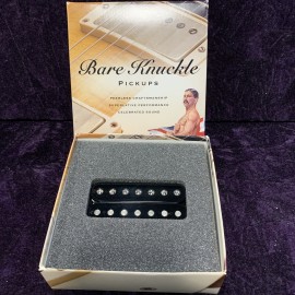 Bare Knuckle Ceramic Nailbomb 7 Bridge Humbucker-Black w/ Nickel Screws
