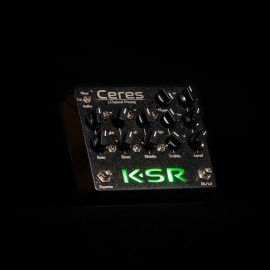 KSR Ceres 3-Channel Preamp Pedal - Black Sparkle