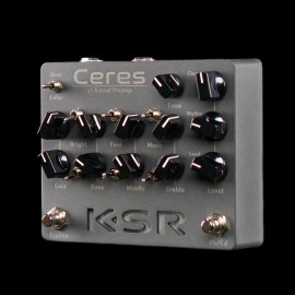 KSR Ceres 3-Channel Preamp Pedal - Slate Grey