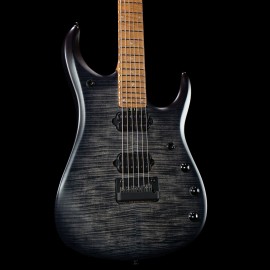 Music Man JP15 6-String Flame John Petrucci Signature (Trans Black Matte, 2018 Model)