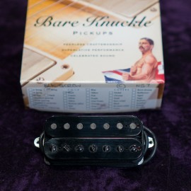Bare Knuckle Ceramic Nailbomb 7 Bridge Humbucker (Black w/ Black Screws)