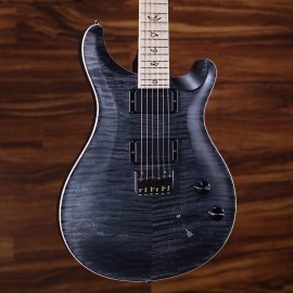 PRS Dustie Waring CE 24 Hardtail Limited Edition - Grey Black Flame Top