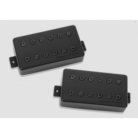 Seymour Duncan Scarlet & Scourge 6-String Humbucker Pickup Set with Matte Black Covers