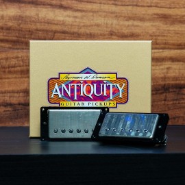 Seymour Duncan Custom Shop Antiquity Set Raw Nickel Cover Humbuckers