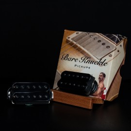 Bare Knuckle Warpig 6-String Pickup Set (Black, Black Screws)