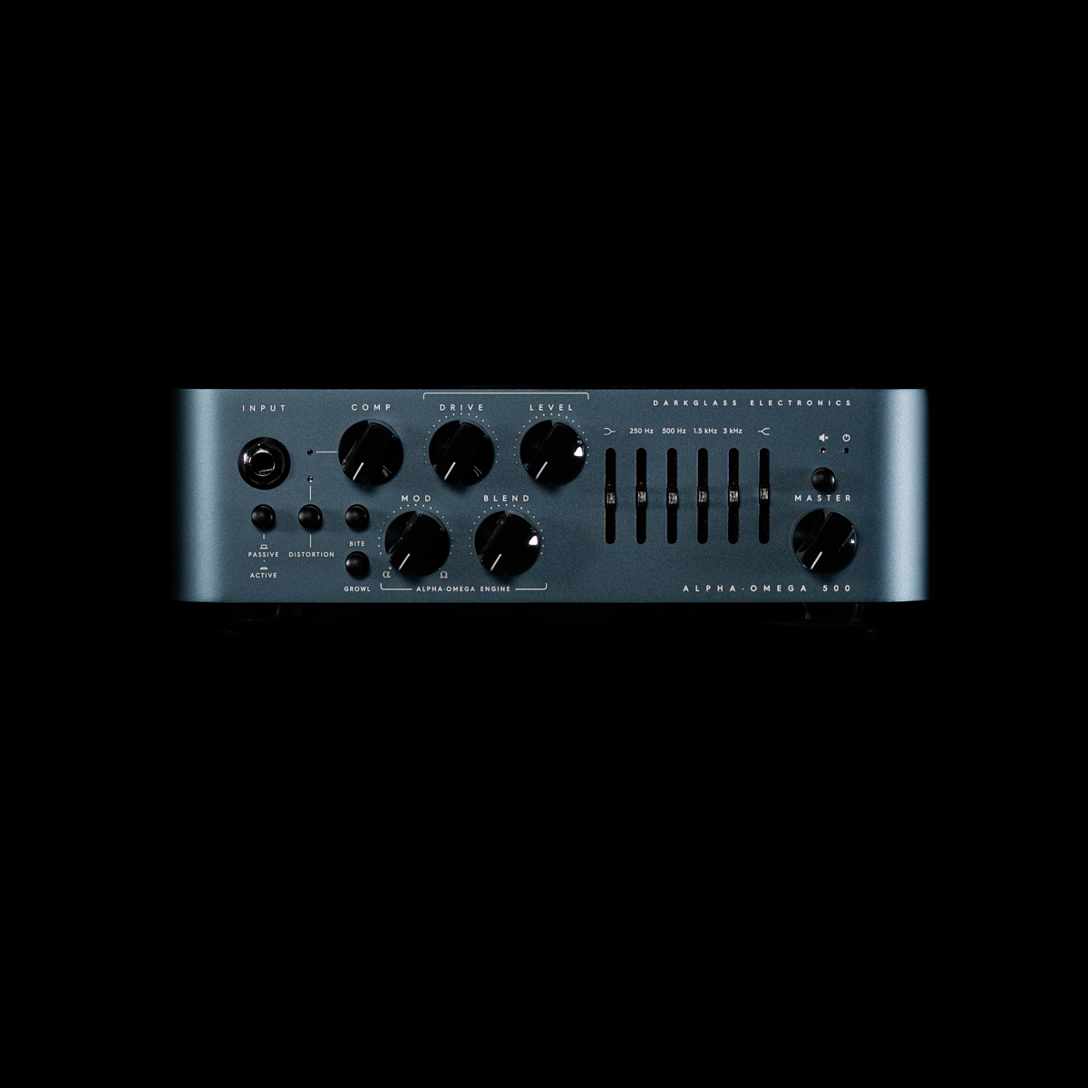 Darkglass Electronics Alpha Omega 500w Bass Head - Blue - Image 2