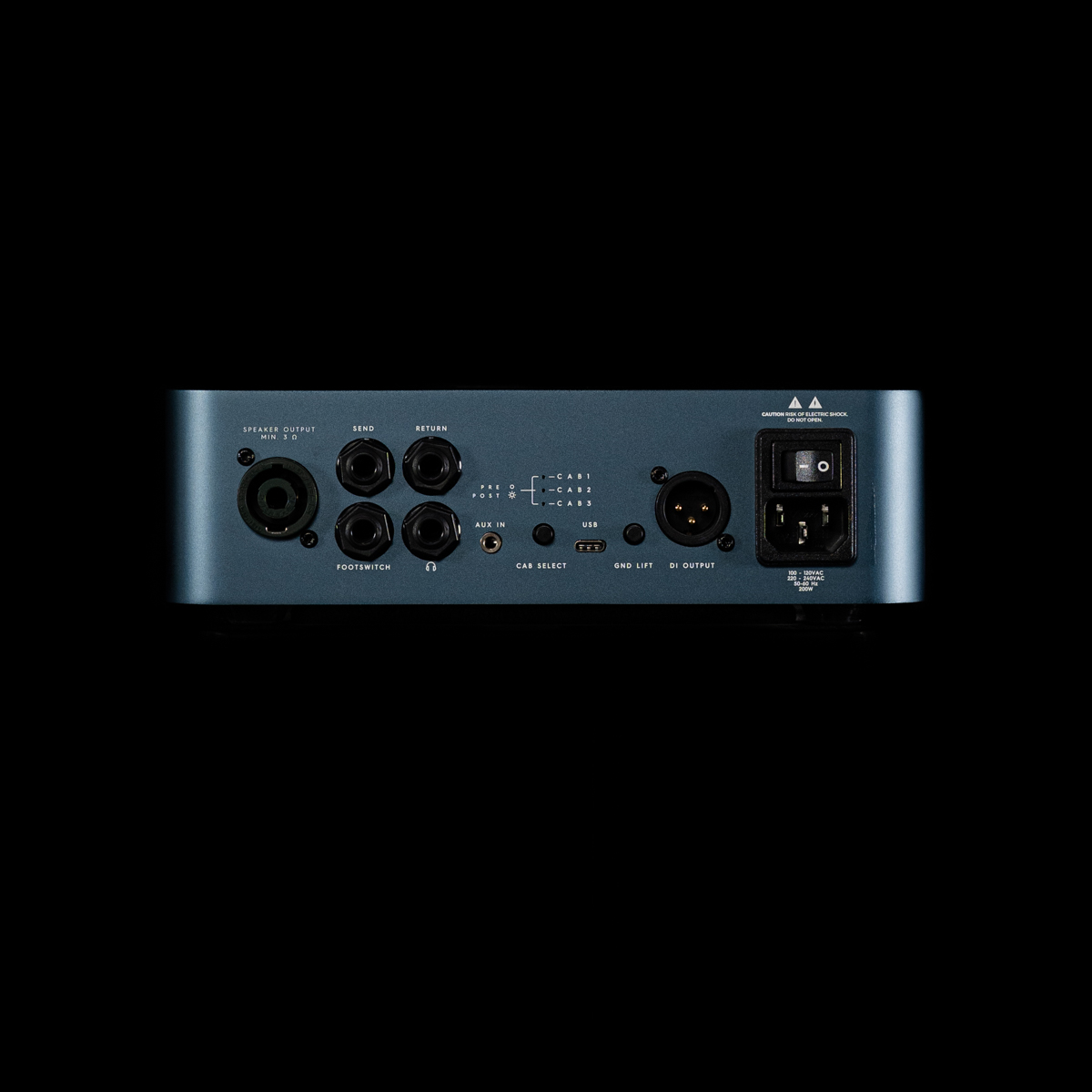 Darkglass Electronics Alpha Omega 500w Bass Head - Blue - Image 3