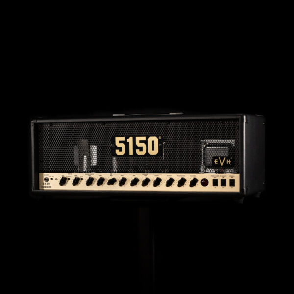 EVH 5150 Iconic EL34 80-Watt Head - Black/Gold