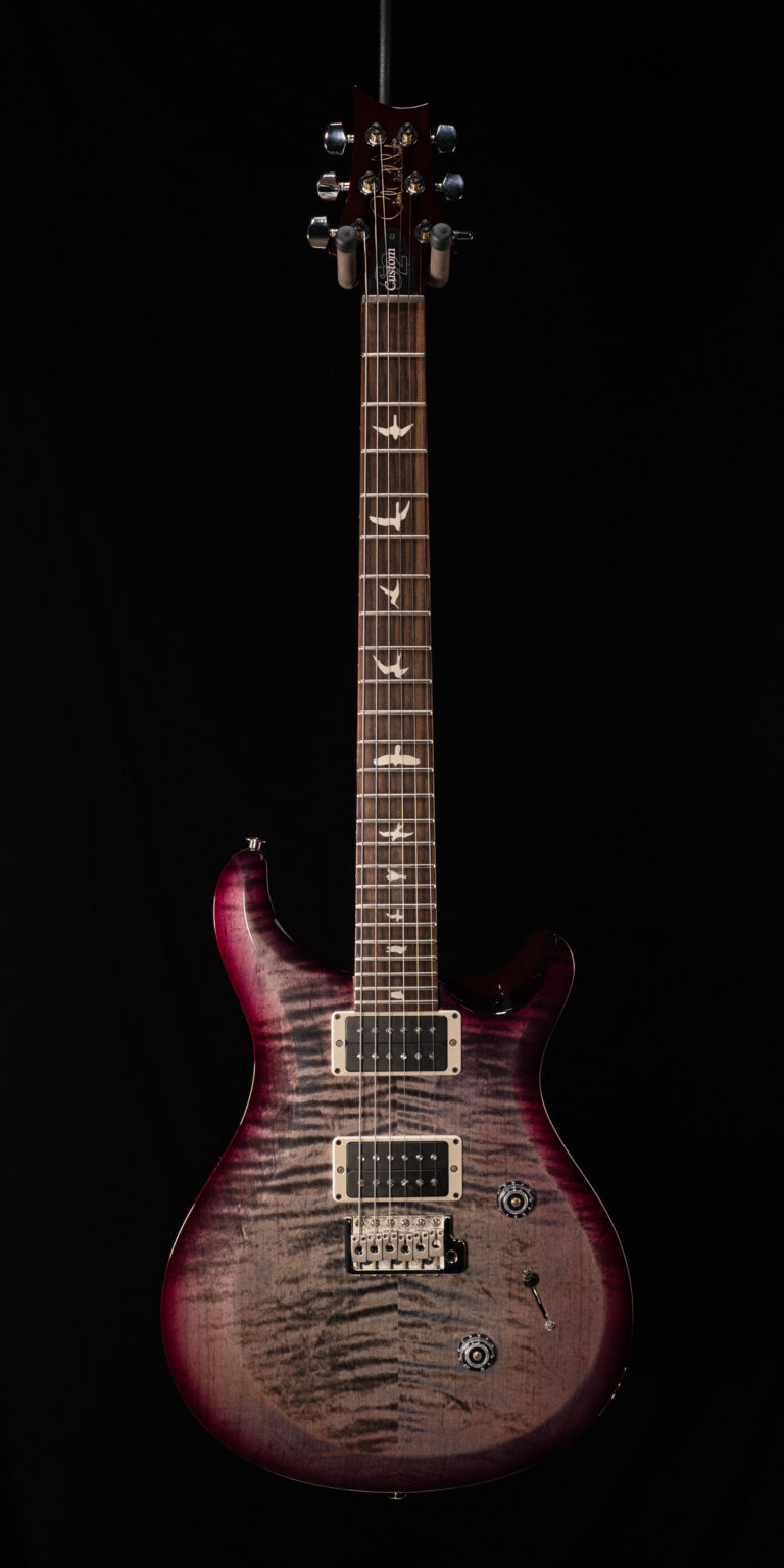 PRS S2 Custom 24 - Faded Gray Black Purple Burst | Axe Palace