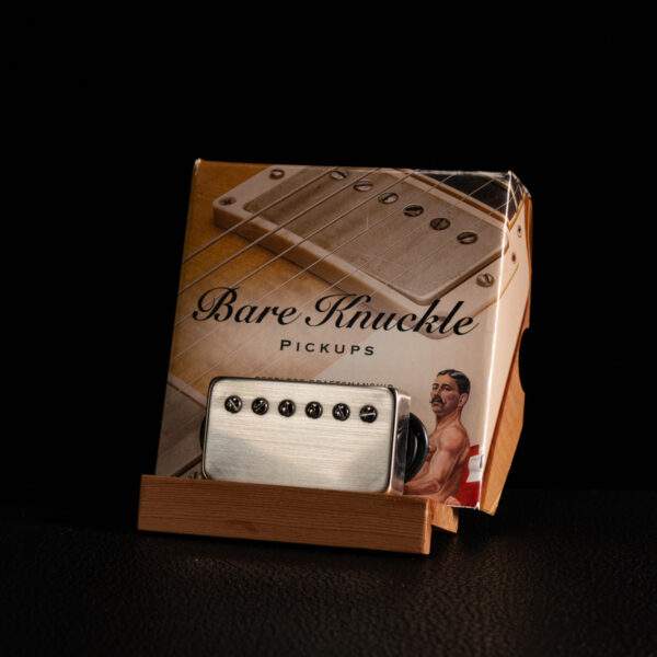 Bare Knuckle Polymath 6-String Humbucker Set - Brushed Nickel Cover - Image 3