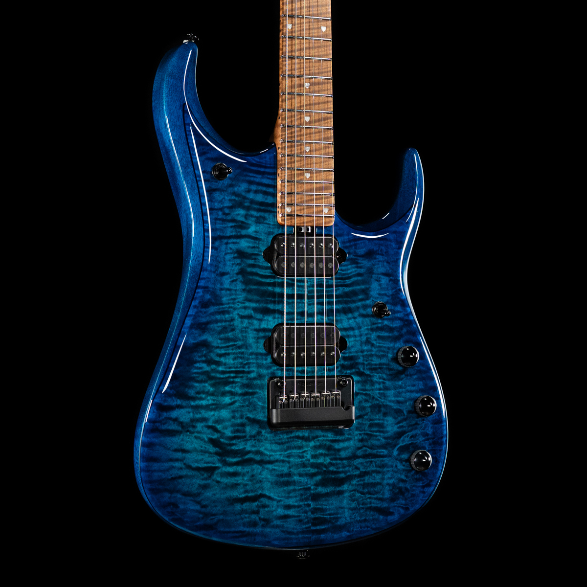 Ernie Ball Music Man JP15 6-String - Ultramarine Quilt | Axe