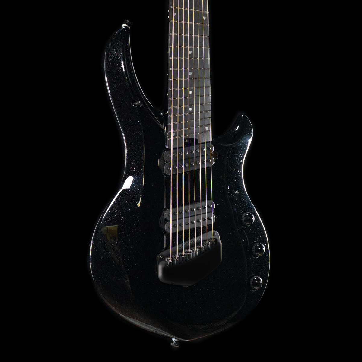 Ernie Ball Music Man Majesty 8-String John Petrucci Signature – Black Frosting - Image 2