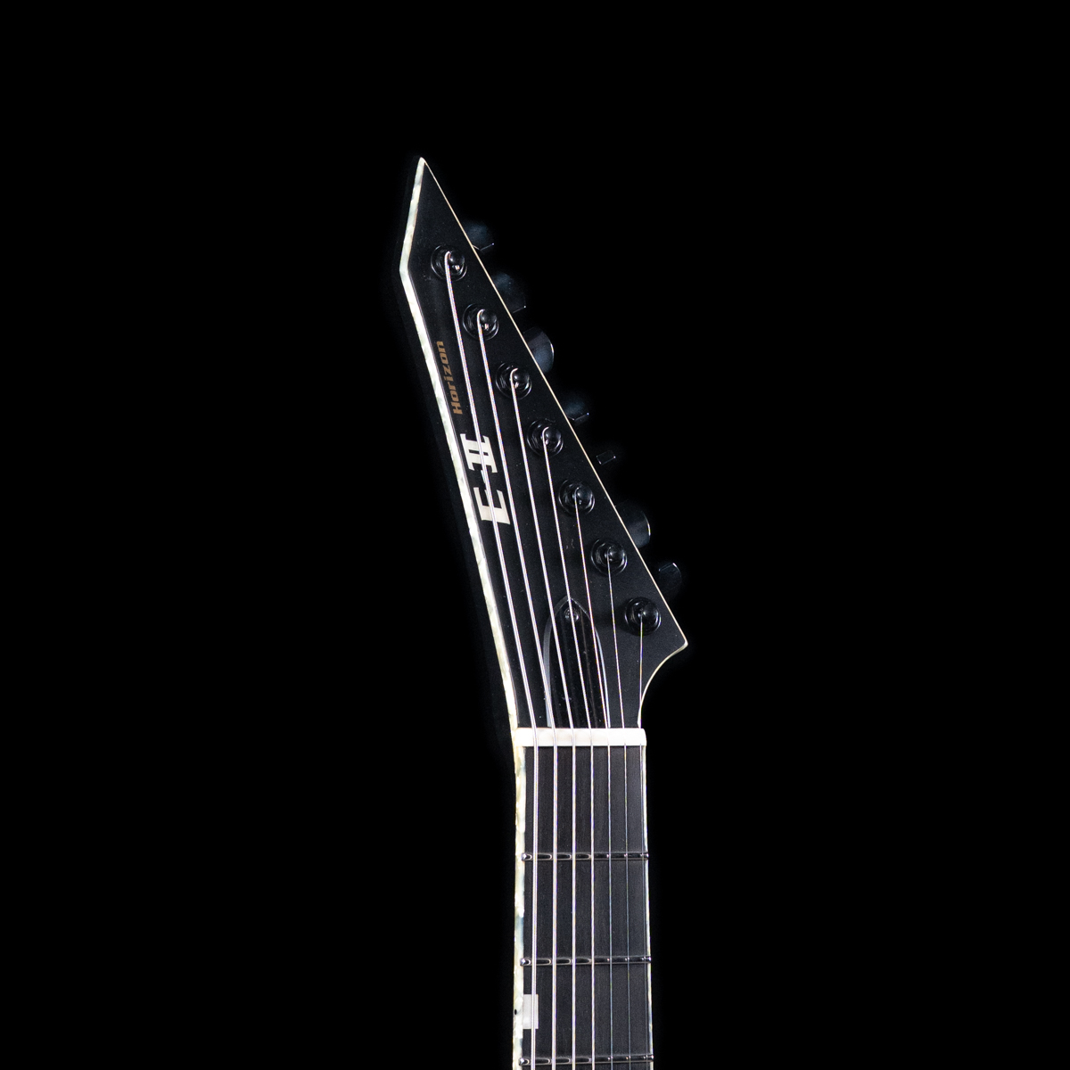 ESP E-II Horizon NT7-B Hipshot - Black Satin - Image 4