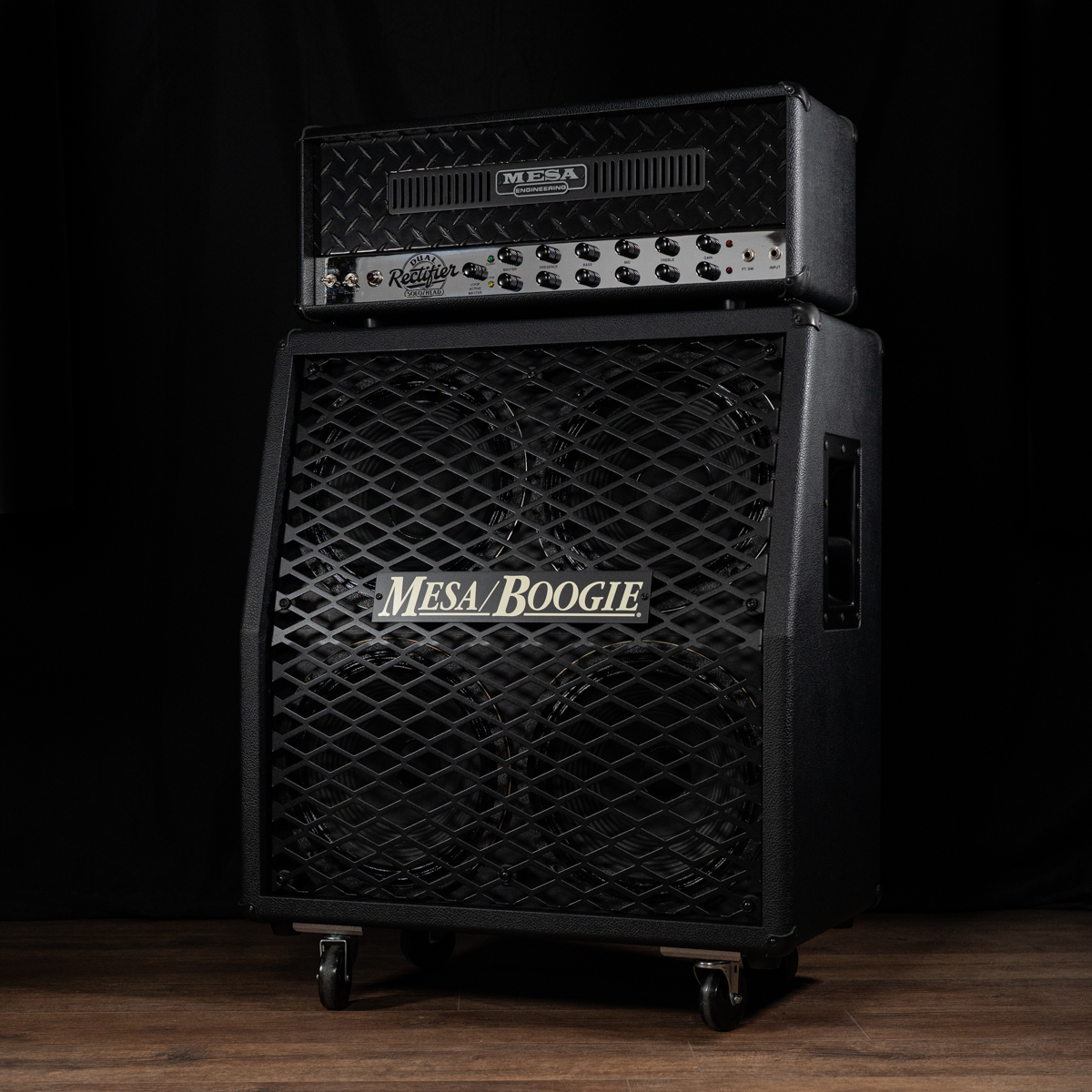 Mesa Boogie 4×12 Split Back 300w Cabinet – Black Bronco - Image 2