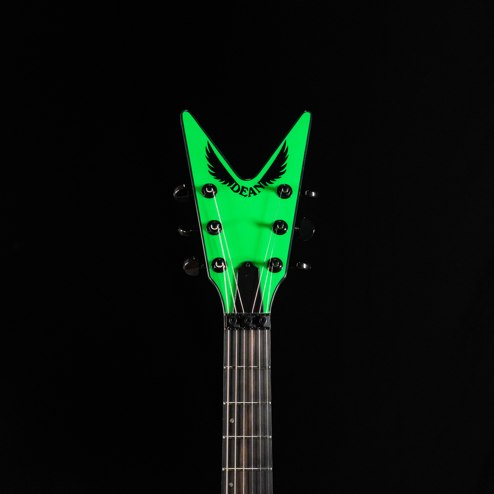 Dean USA Custom Shop ML Floyd - Neon Green - Image 3