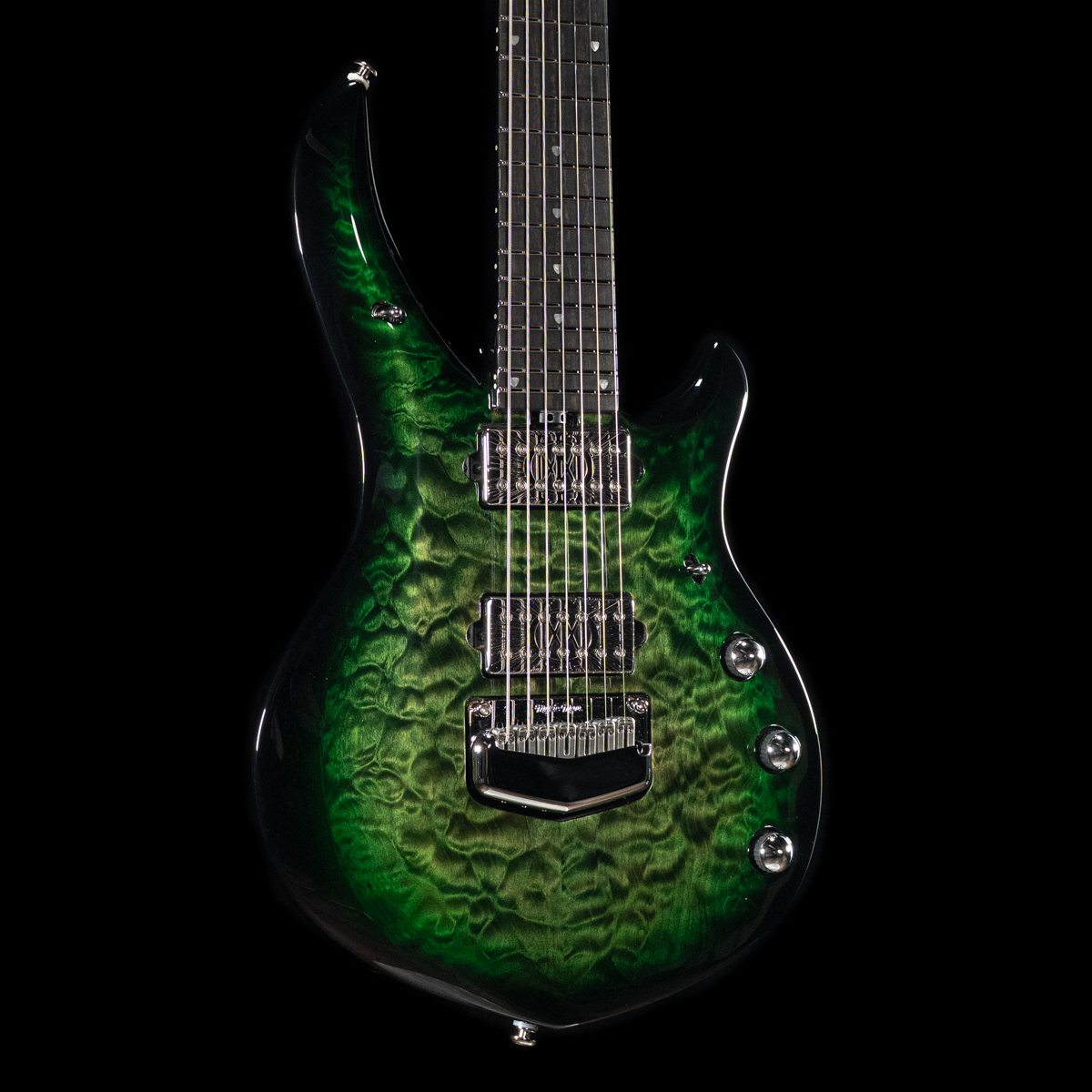 Ernie Ball Music Man BFR Majesty 7-String - Malachite - Image 2