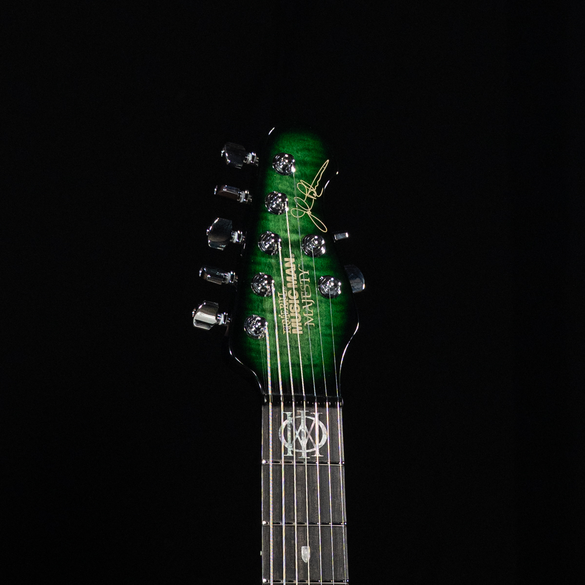 Ernie Ball Music Man BFR Majesty 7-String - Malachite - Image 3