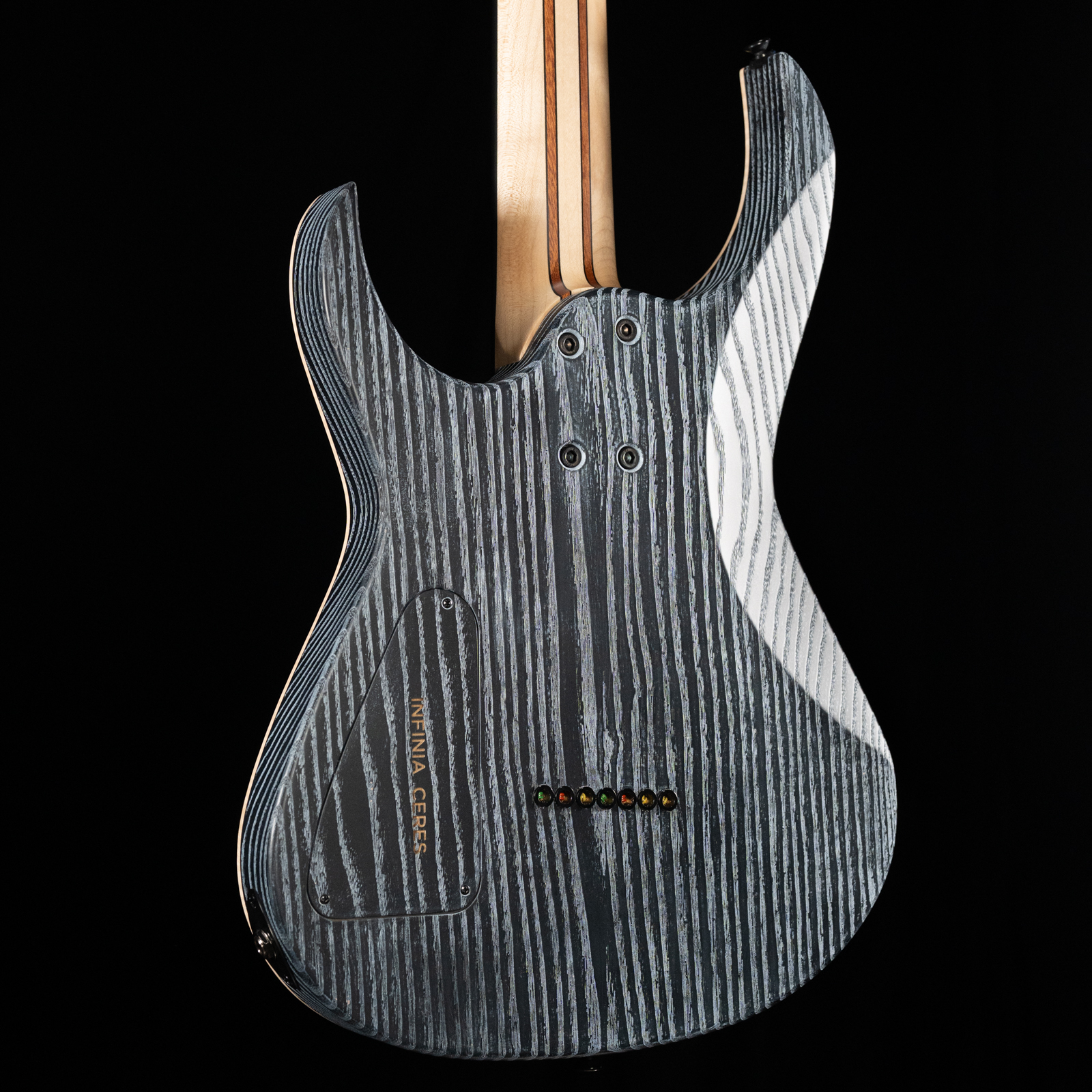 Infinia Ceres 7 – Solid Obsidian Black/Midnight Blue Back - Image 3