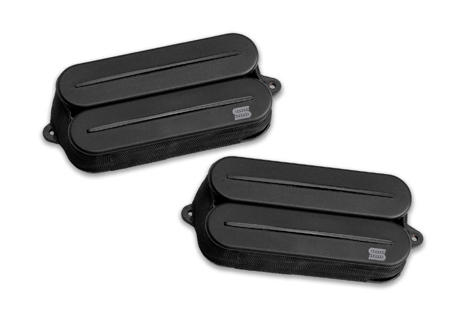 Seymour Duncan Jupiter Wes Hauch Signature 6-String Humbucker Set - Black with Black Rails